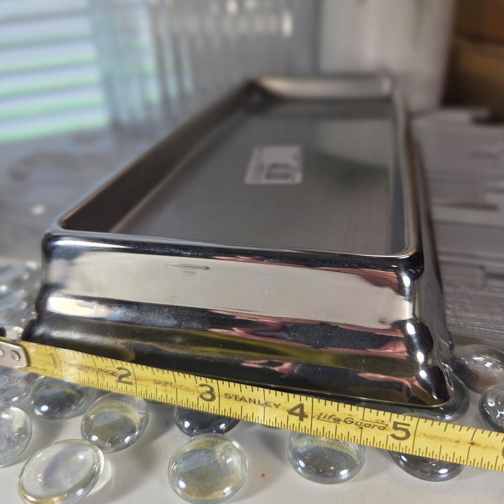 Silver vanity tray